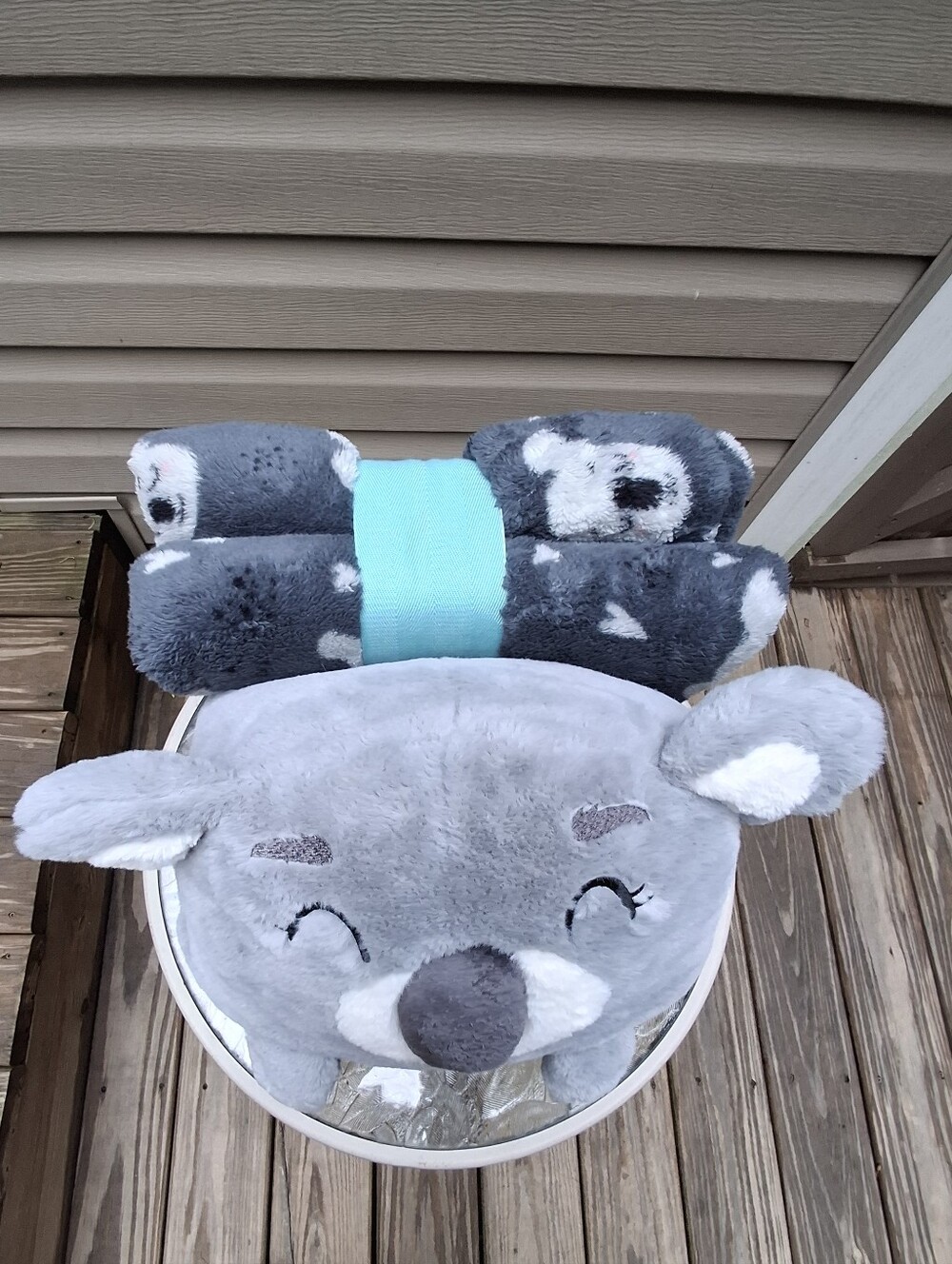 New Plush Koala Hugger & Throw Set for Kids Age 3+